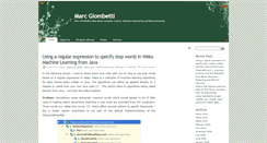 Desktop Screenshot of giombetti.com